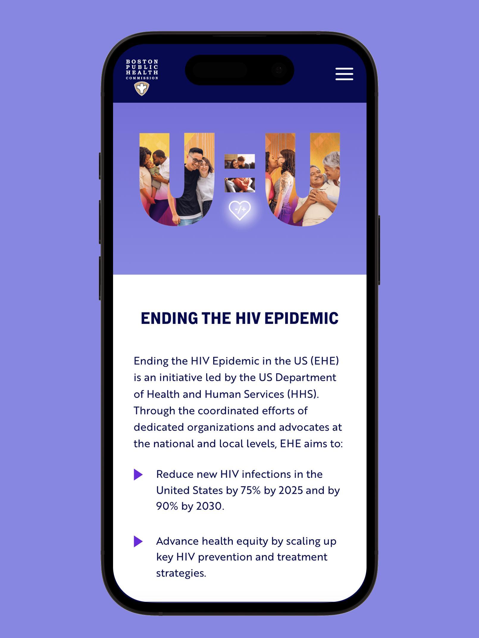 Let's Talk HIV — campaign platform